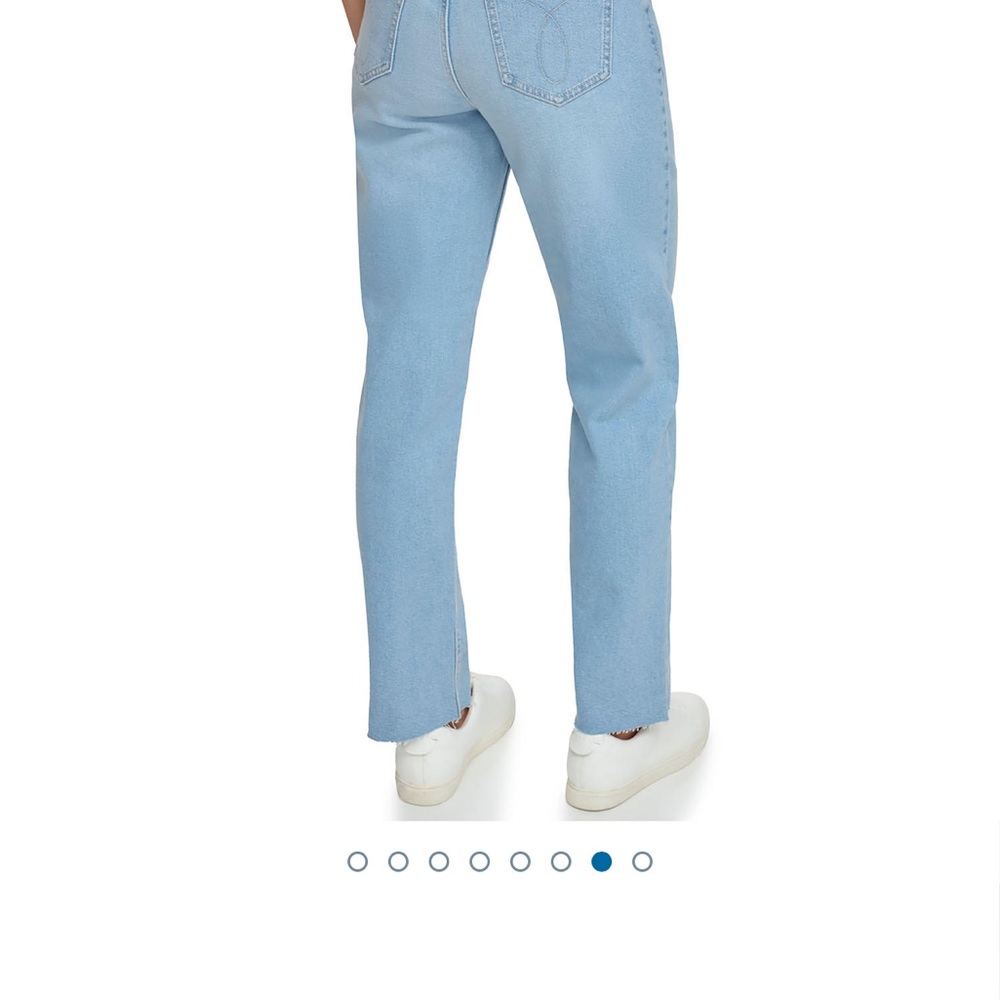 Calvin Klein Ladies Straight Jean - Picture 6 of 6